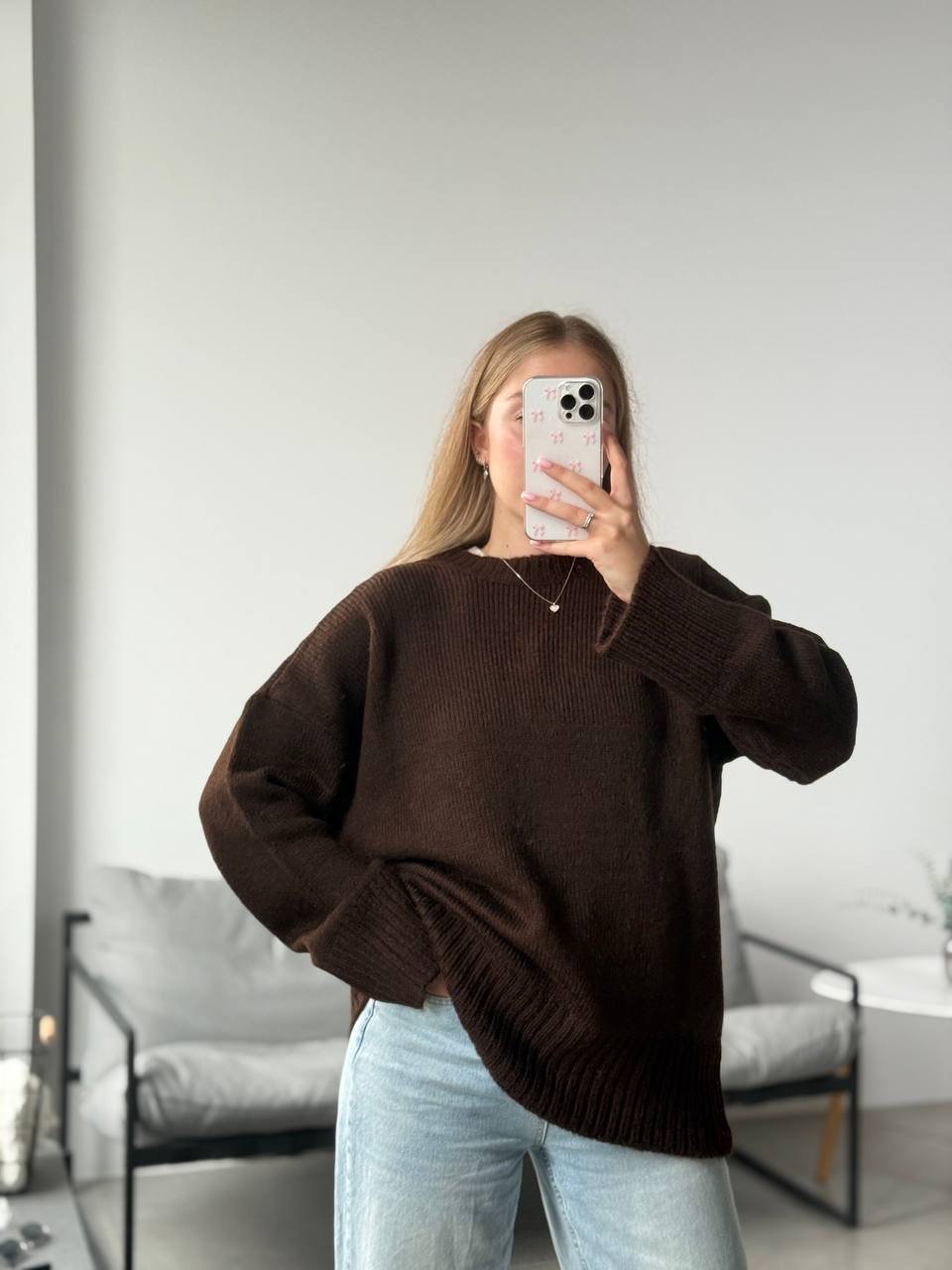 Оверсайз светр