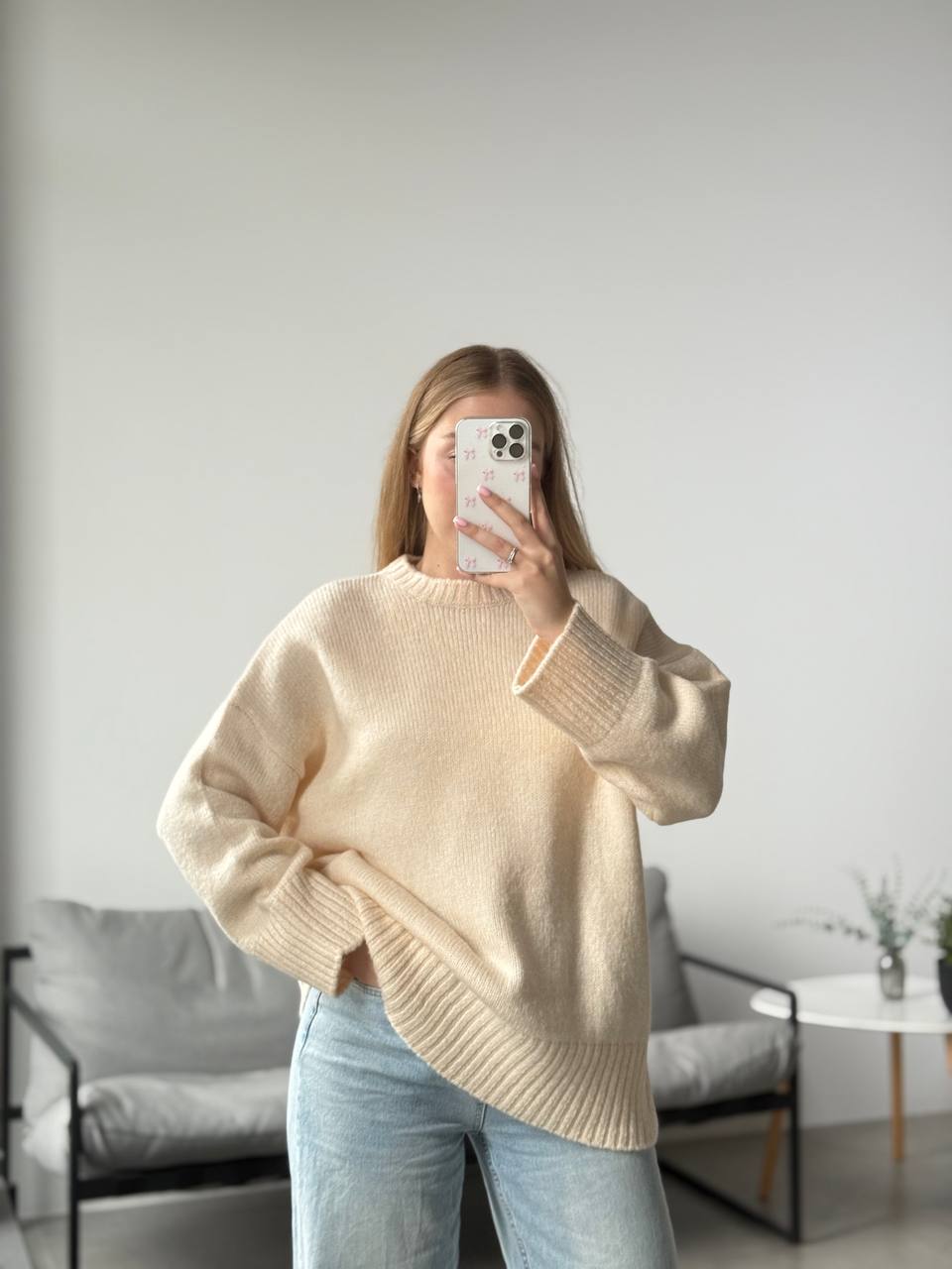 Оверсайз светр