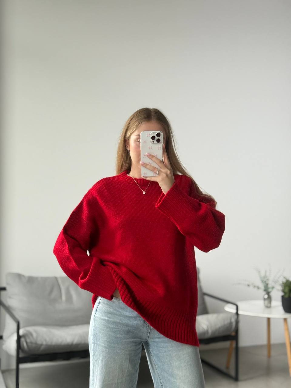 Оверсайз светр