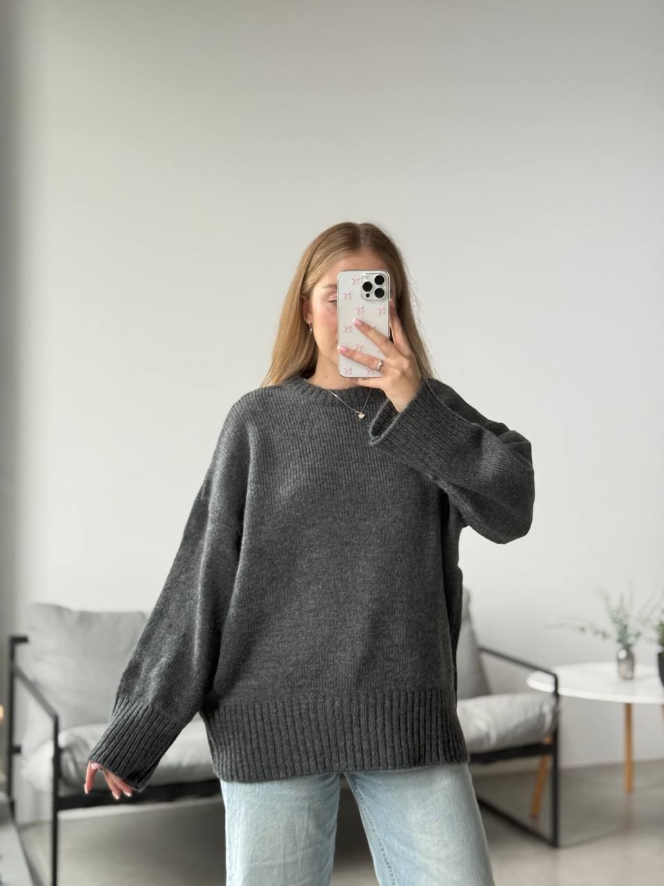 Оверсайз светр